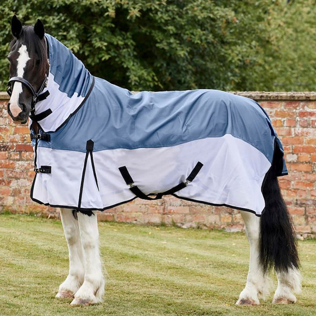 Firefoot Waterproof Fly Rug - White/Grey