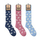 Bartleby Ladies Long Wool Blend Socks - Horses