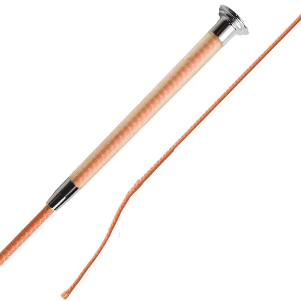 Woof Wear Hi Vis Riding Whip - Orange 100cm
