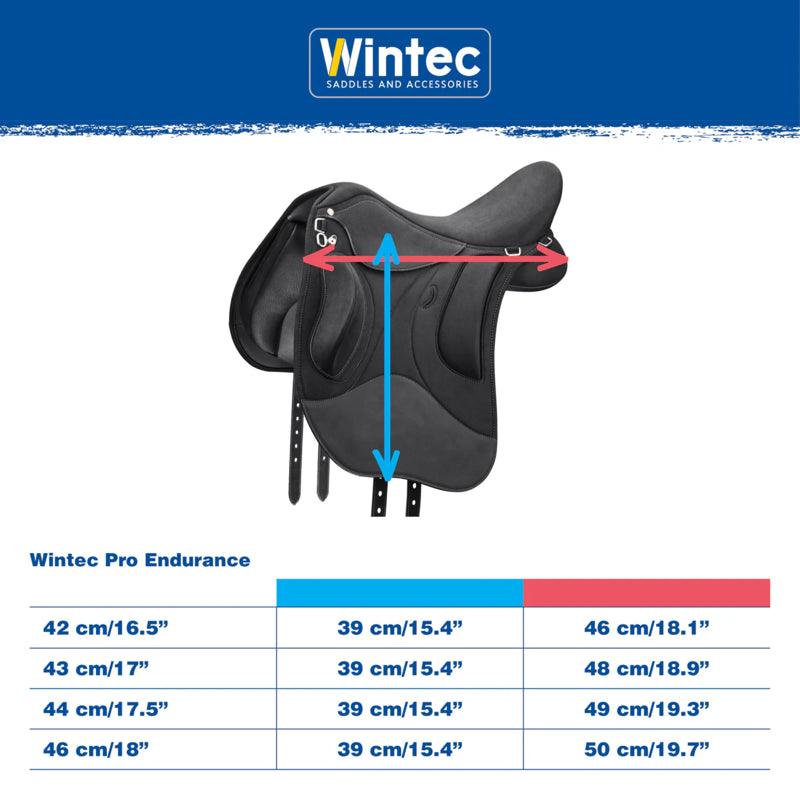 Wintec Pro Endurance Saddle - Black