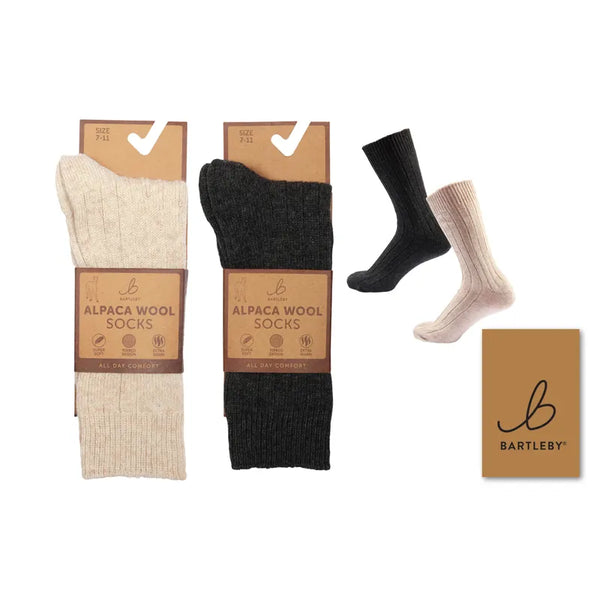 Bartleby Mens Alpaca Wool Thermal Socks