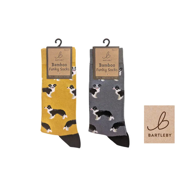 Bartleby Ladies Funky Bamboo Socks - Sheep Dog