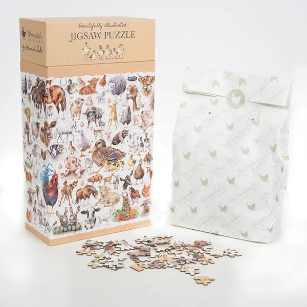 Wrendale Farmyard Friends Jigsaw Puzzle