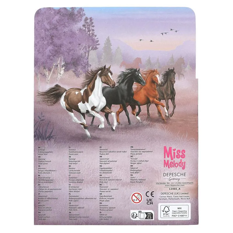 Miss Melody Mini Sticker-Fun-1