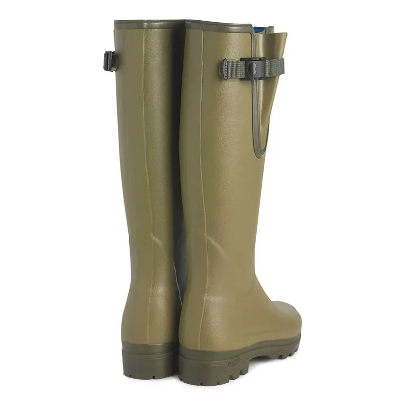 Le Chameau Ladies Vierzonord Neoprene Lined Boot - Vert Vierzon-2
