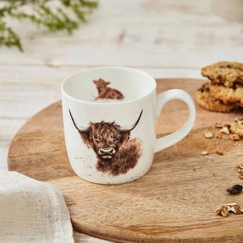 Wrendale Highland Cow Mug -2