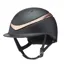 Charles Owen Halo - Black Matte/Rose Gold