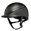 Charles Owen Luna Peaked Shell - Black Matte/Black Gloss
