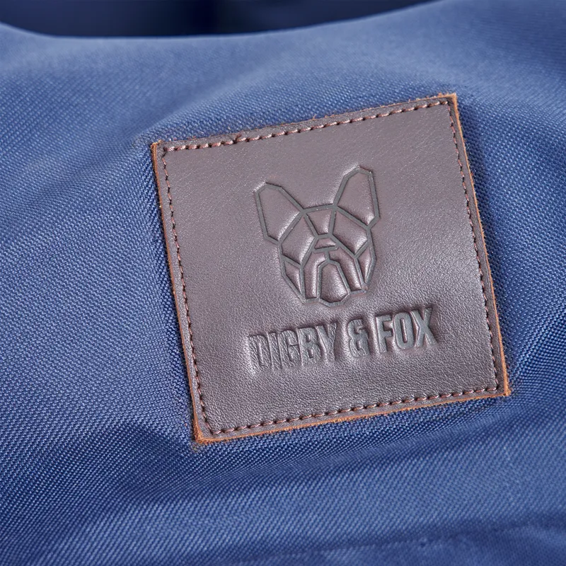 Digby and Fox Nest Dog Bed - Navy-1
