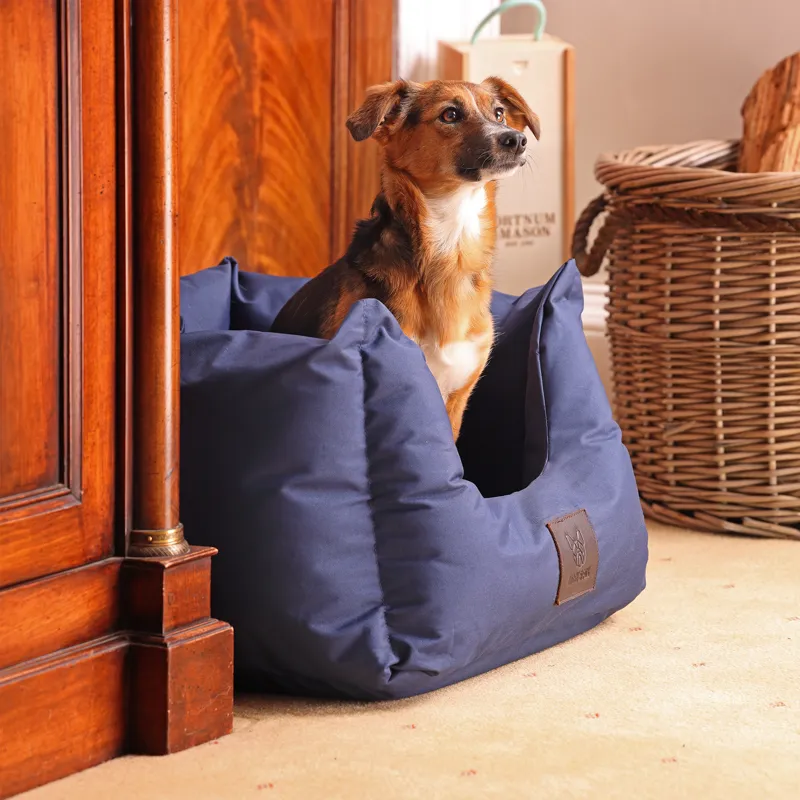 Digby and Fox Nest Dog Bed - Navy-4