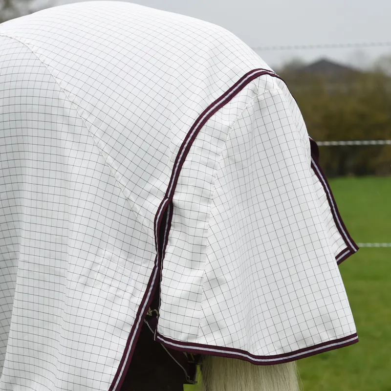 WeatherBeeta Seasons Hybrid Combo Rug - White/Maroon-11