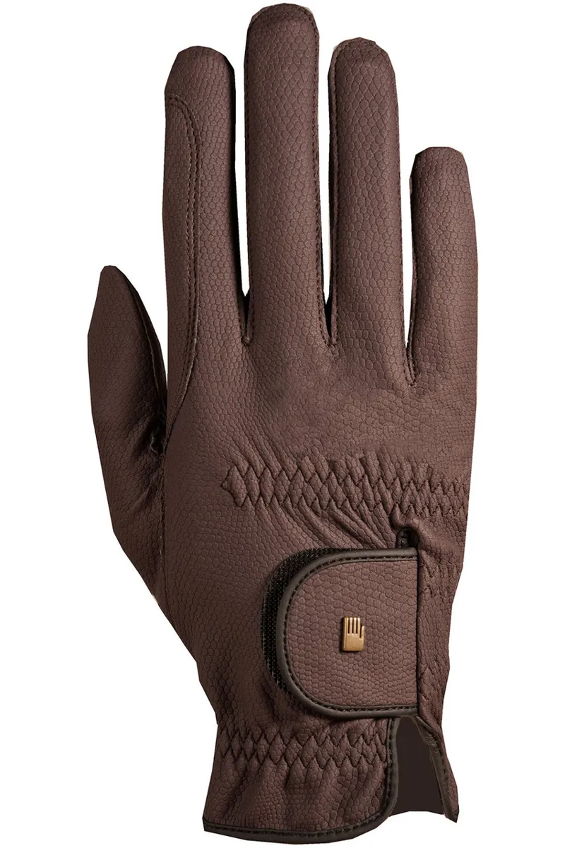 Roeckl Junior Roeck Grip Glove - Brown