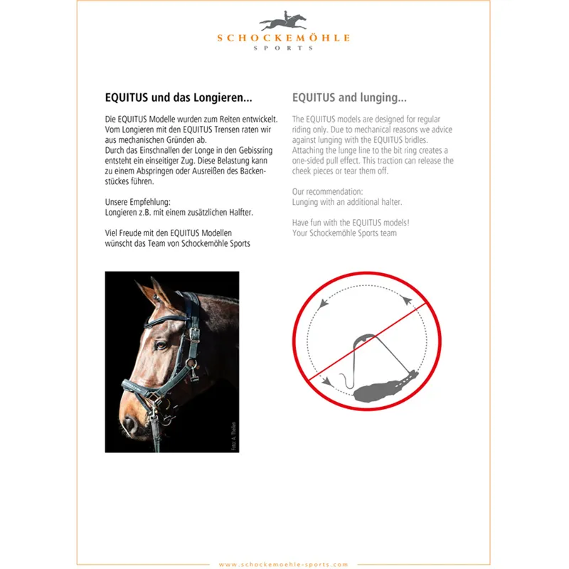 Schockemohle Equitus Beta Bridle - Black-2