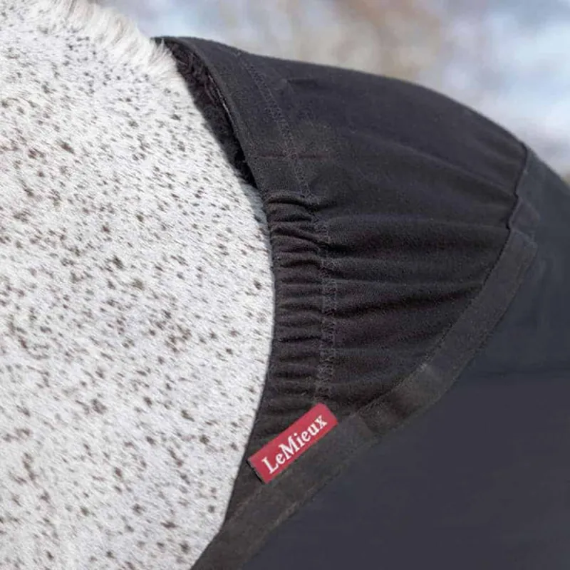 LeMieux Anti Rub Bib - Black-2