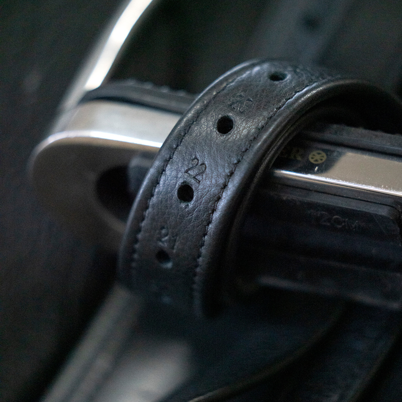 Schockemohle Colorado Stirrup Leathers - Black-1