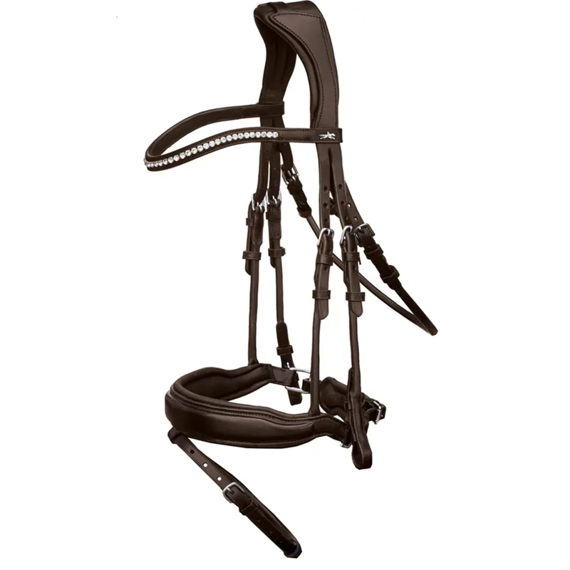 Schockemohle Malibu Flash Bridle - Brown