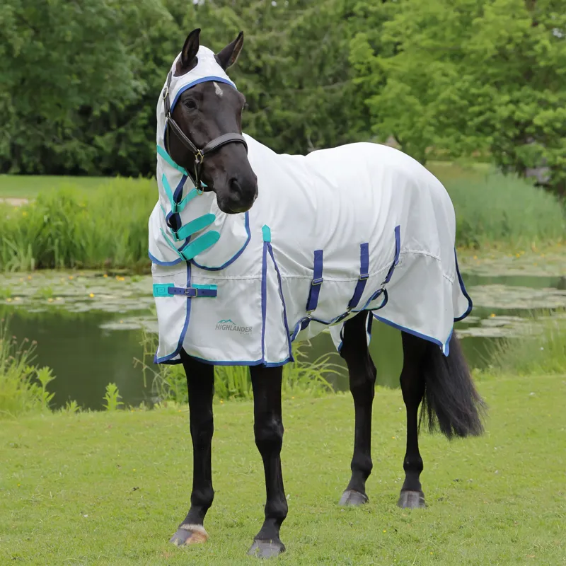 Shires Highlander Plus Sweet-Itch Combo Fly Rug