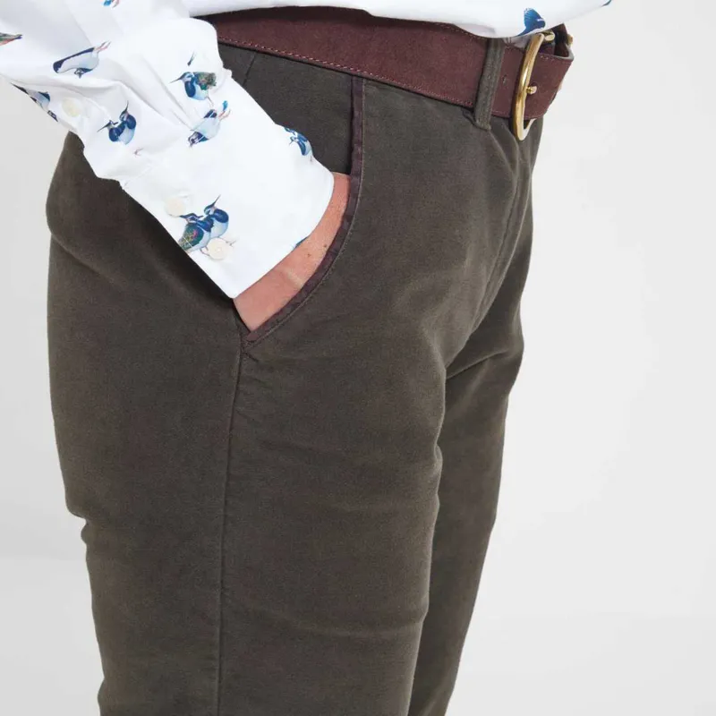 Schoffel Women's Moleskin Breeks - Forest-3