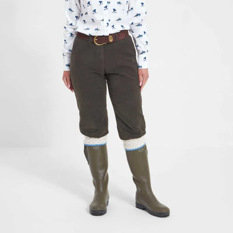 Schoffel Women's Moleskin Breeks - Forest-4