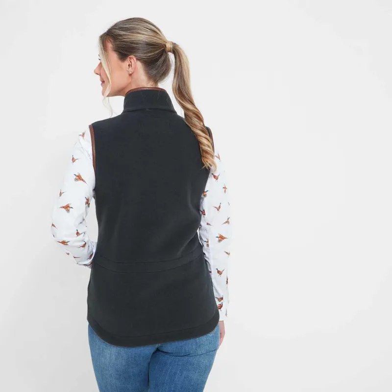 Schoffel Ladies Lyndon Fleece Gilet - Gunmetal-2