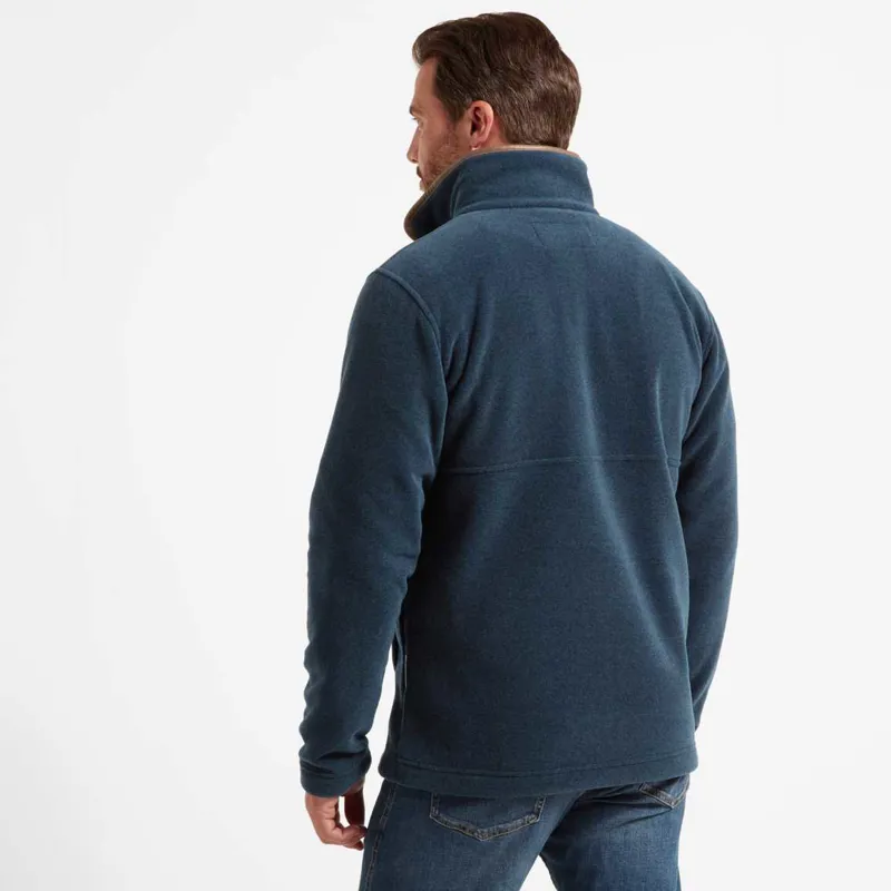 Schoffel Mens Berkeley Zip Fleece - Petrol Blue-2