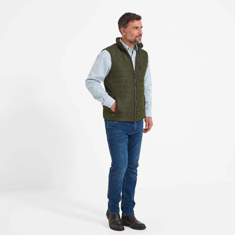 Schoffel Mens Brora Gilet - Forest-2
