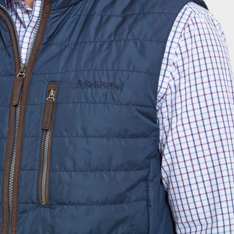 Schoffel Mens Brora Gilet - Navy-3