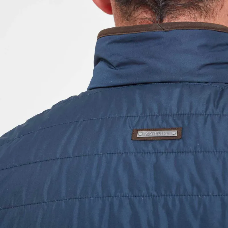 Schoffel Mens Brora Gilet - Navy-1