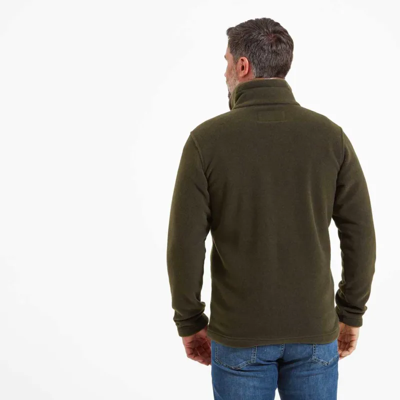 Schoffel Men's Cottesmore Fleece Jacket - Dark Olive -1