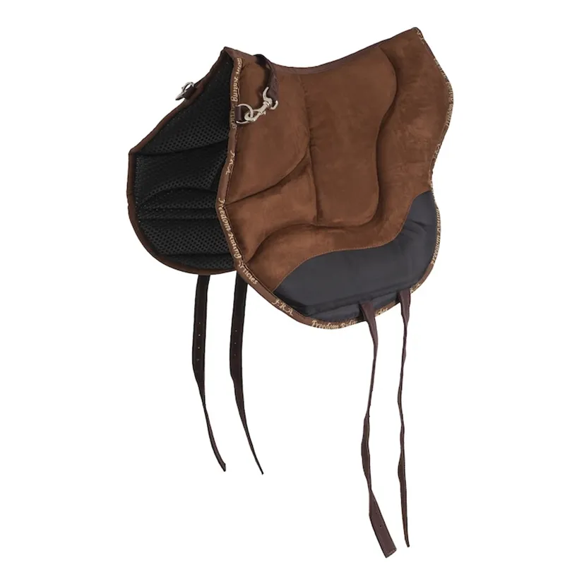 F.R.A Dardo Basic Bareback Pad - Brown Suede