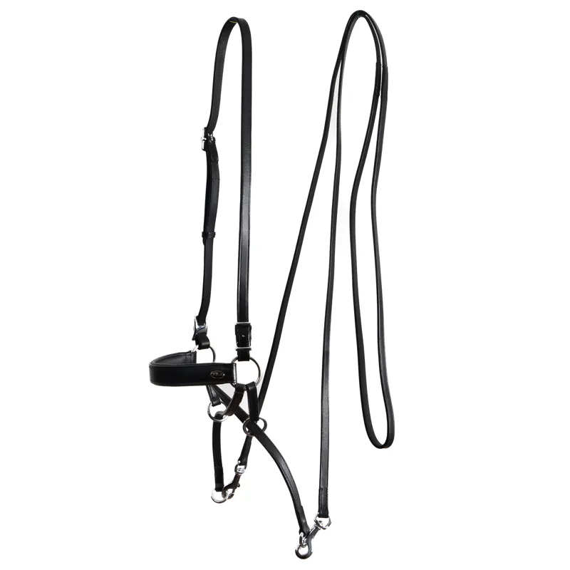 F.R.A Janosch Bitless Bridle - Black