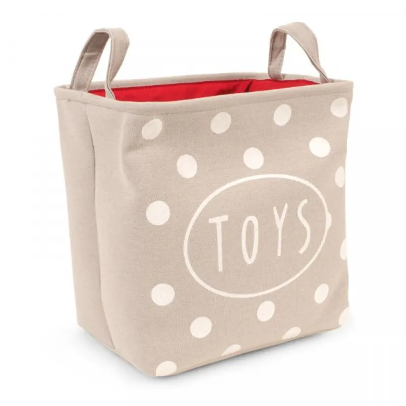 Zoon Toy Tidy Storage Box Polka