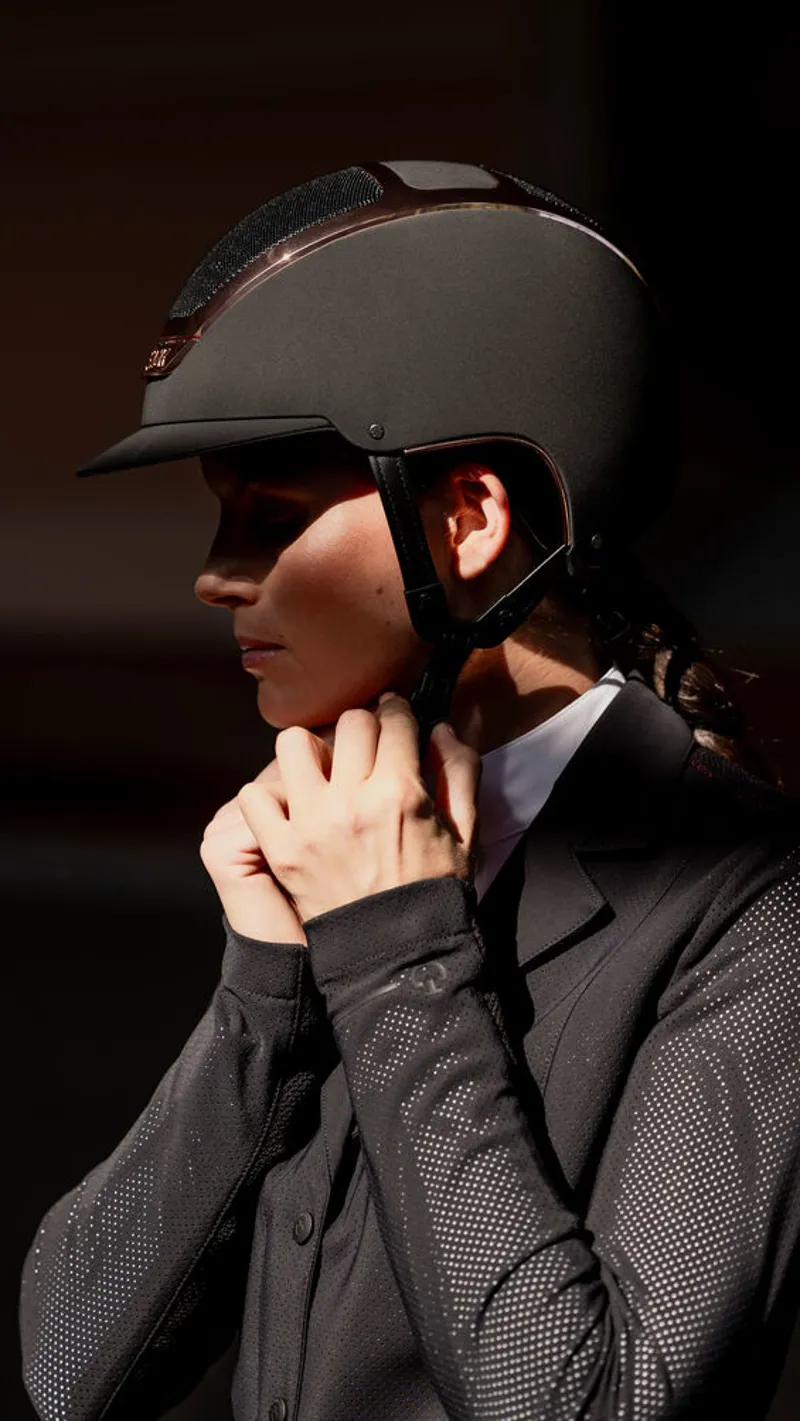 Kask Dogma Chrome Hat - Black/Everyrose-4