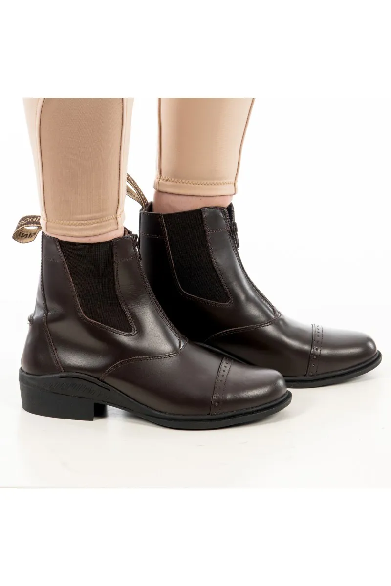 Brogini Childrens Tivoli Paddock Boot - Brown-3