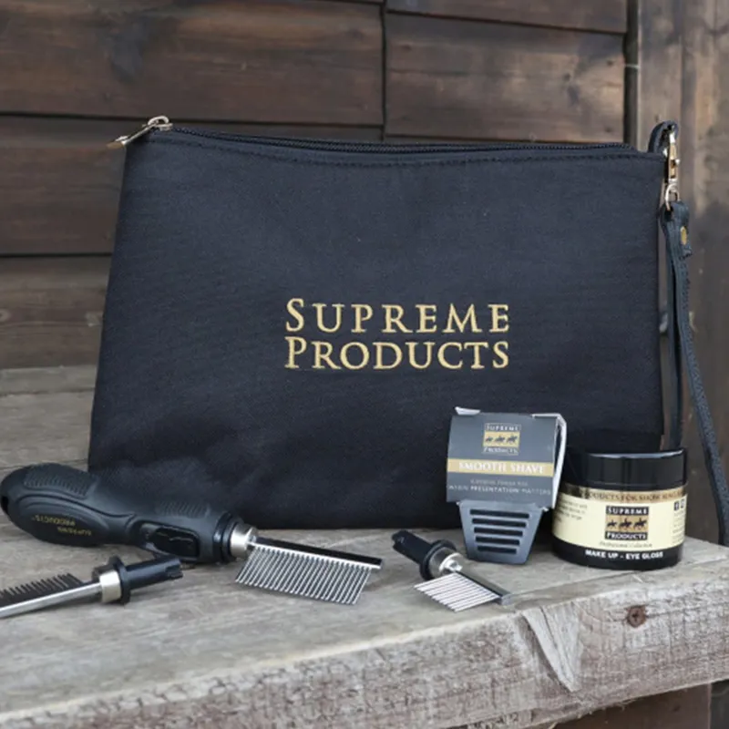 Supreme Products Accessories Pouch - Black/Gold