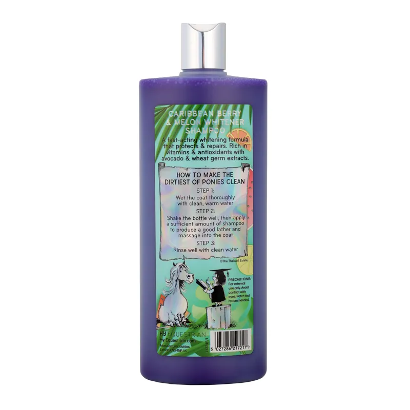 Thelwell Grooming Academy By Hy Equestrian - Shine Bright Whitening Shampoo - 400ml-1