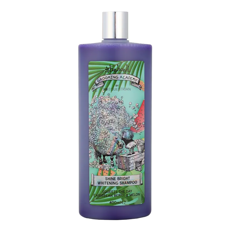Thelwell Grooming Academy By Hy Equestrian - Shine Bright Whitening Shampoo - 400ml
