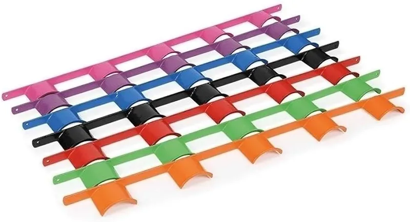 Shires Bridle Rack - Purple-1