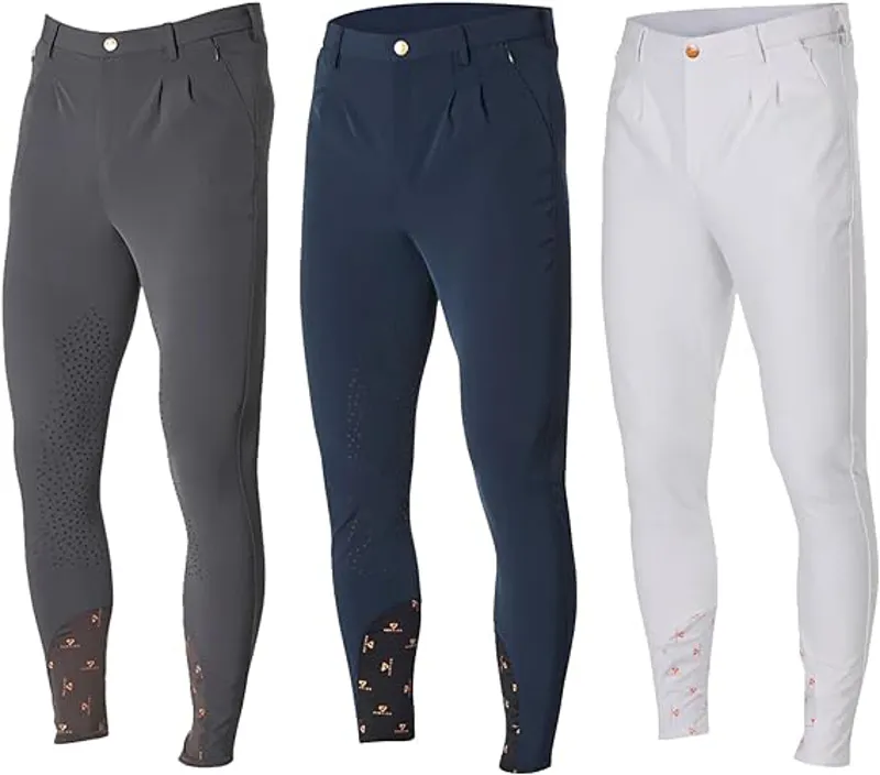 Aubrion Walton Breeches - Gents White-1