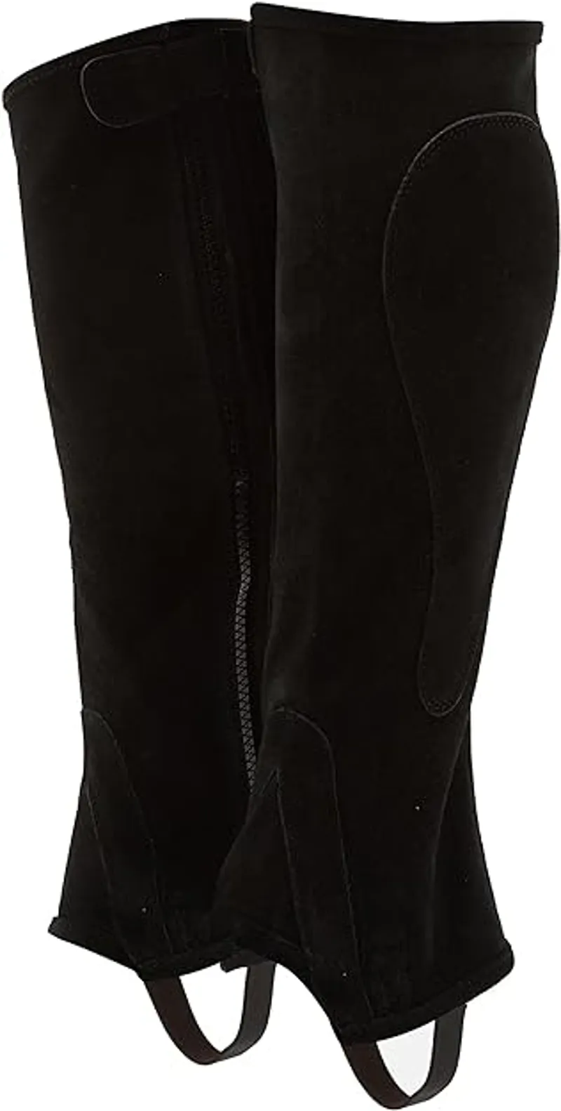 Moretta Suede Half Chaps - Adult Black-2