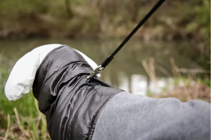 Kerbl Quebec Dog Coat - Black/Grey-2