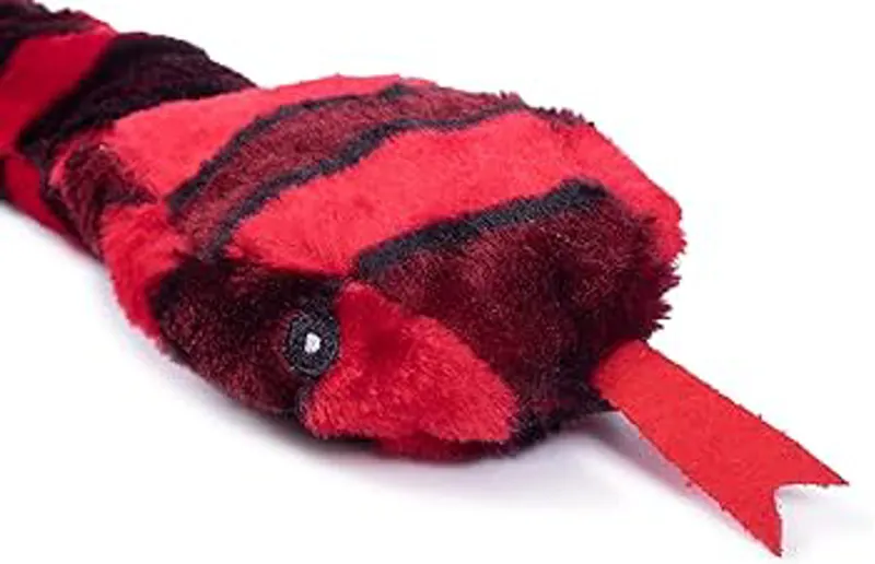 Petface Plush Snake Dog Toy-1