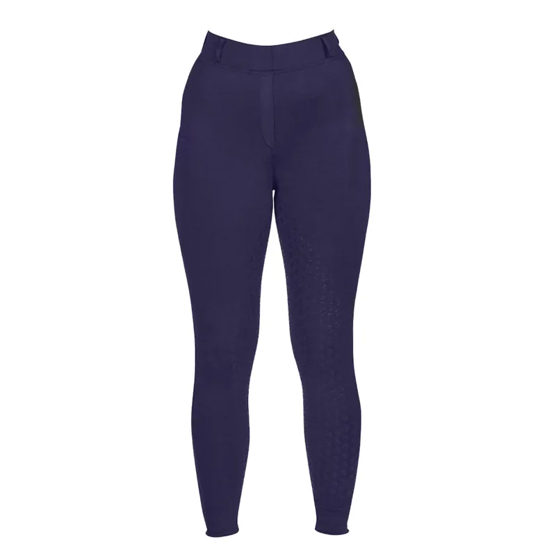 Just Togs Freedom Riding Tights - Navy-1