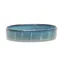 Scruffs Reactive Glaze Cat Saucer - Pinstripe Grey 