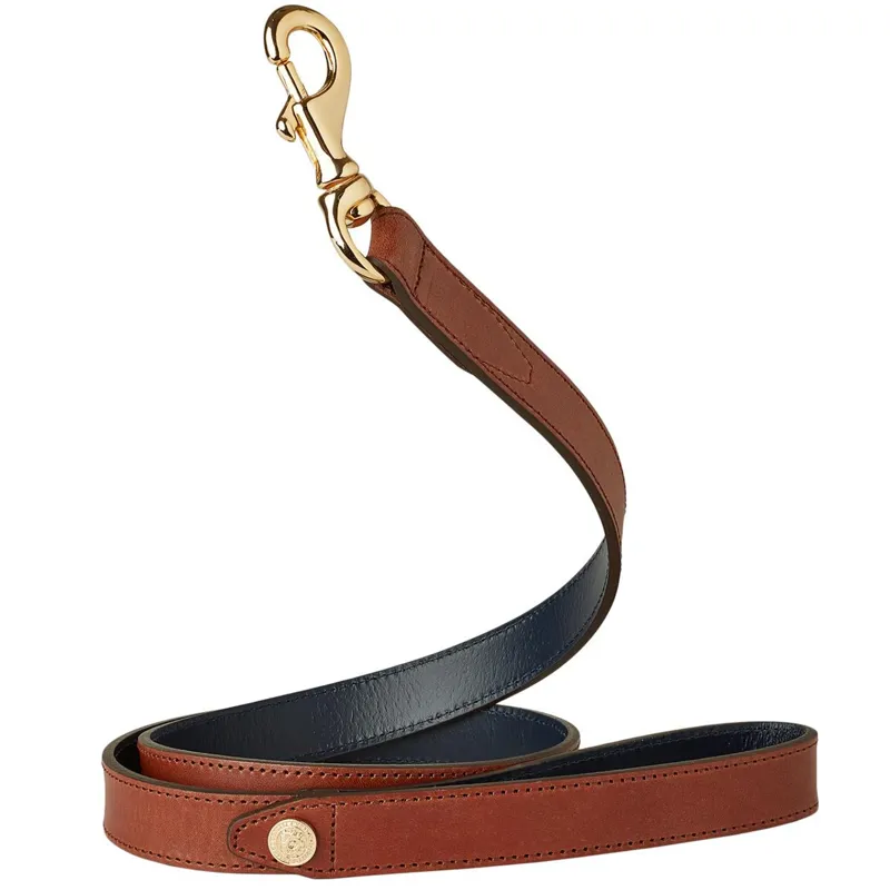 Holland Cooper Classic Dog Lead - Chestnut-1