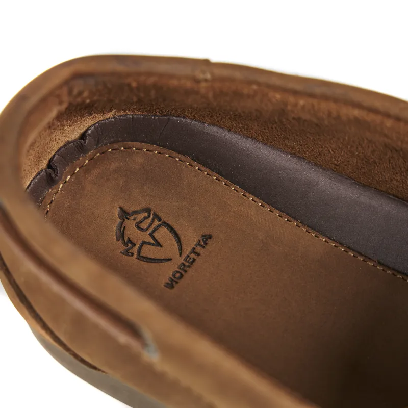 Moretta Avisa Deck Shoes - Tan-5