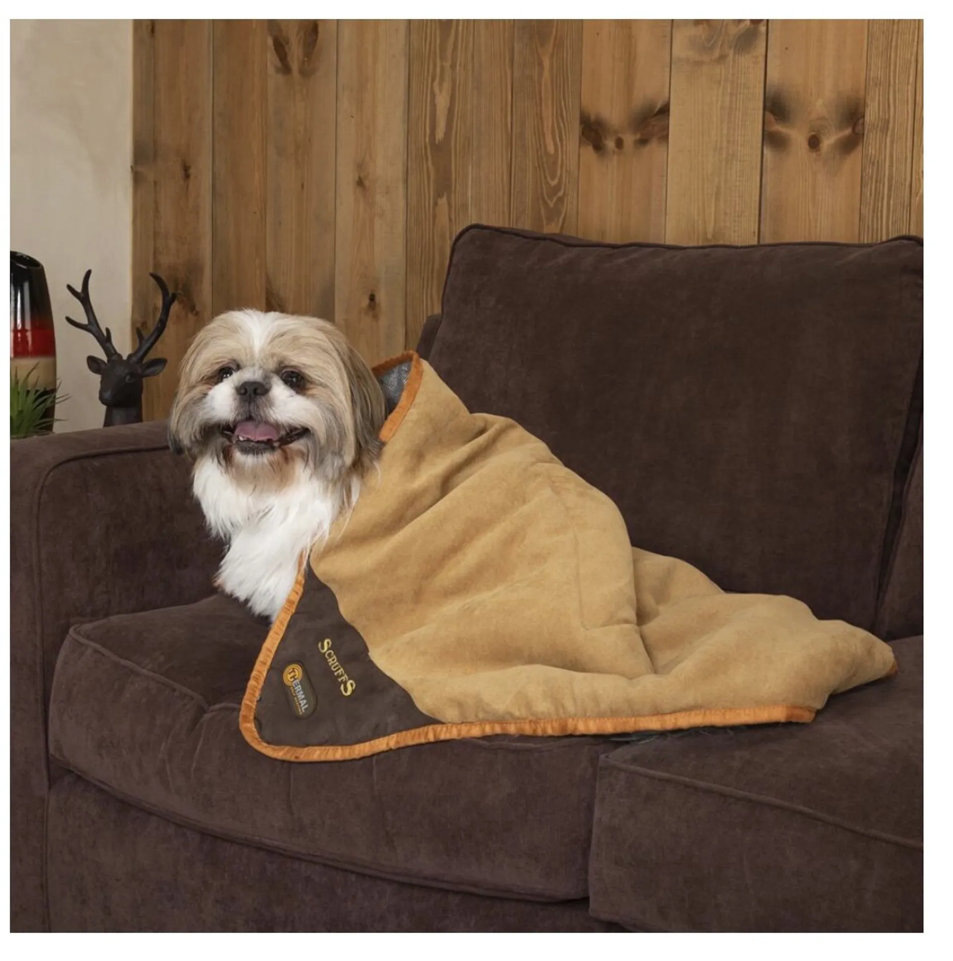 Scruffs Thermal Pet Blanket Brown