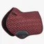 LeMieux Crystal Suede Close Contact Pad - Burgundy