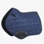 LeMieux Crystal Suede Close Contact Pad - Navy