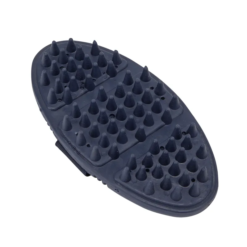 LeMieux Flexi Massage Brush - Navy-1